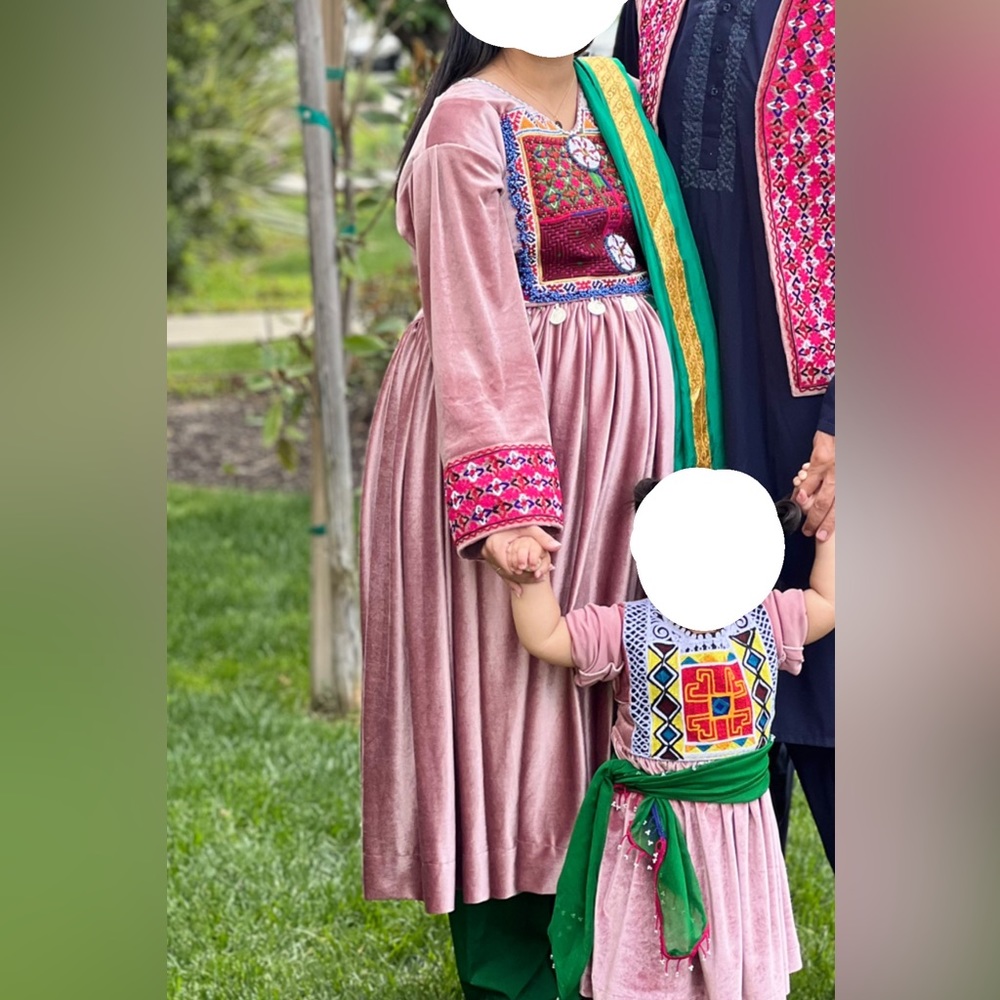 Maternity Afghan dress